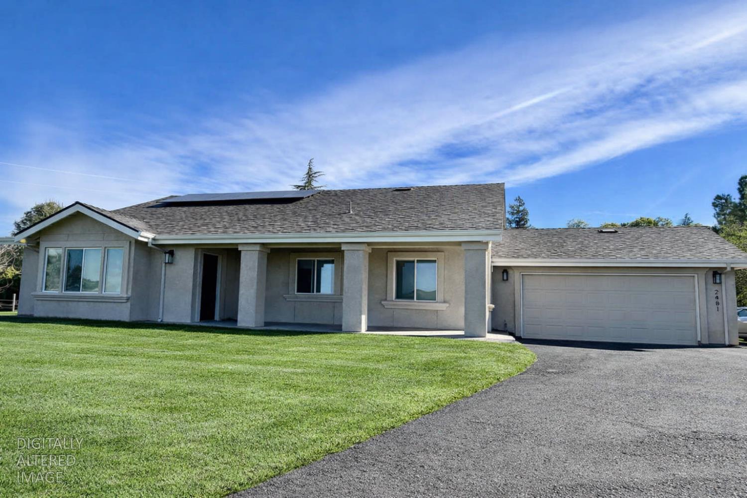 2481 Quail Hill Road Copperopolis, CA 95228 - Photo 1 of 23 a front view of a house with yard and green space