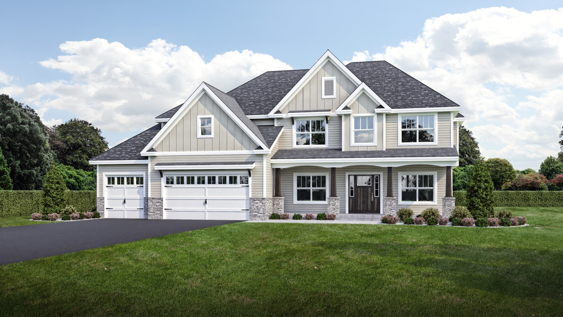 345 Pheasant Hill Drive North Aurora, IL 60542 - Photo 1 of 21 a view of house with yard and green space