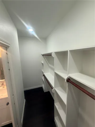 a view of closet