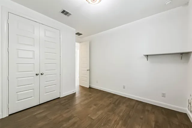wooden floor in an empty room