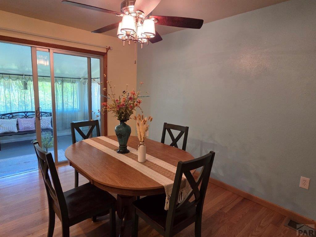 1000 Rittgers Street Eads, CO 81036 - Photo 14 of 33 a view of a dining room with furniture window and wooden floor