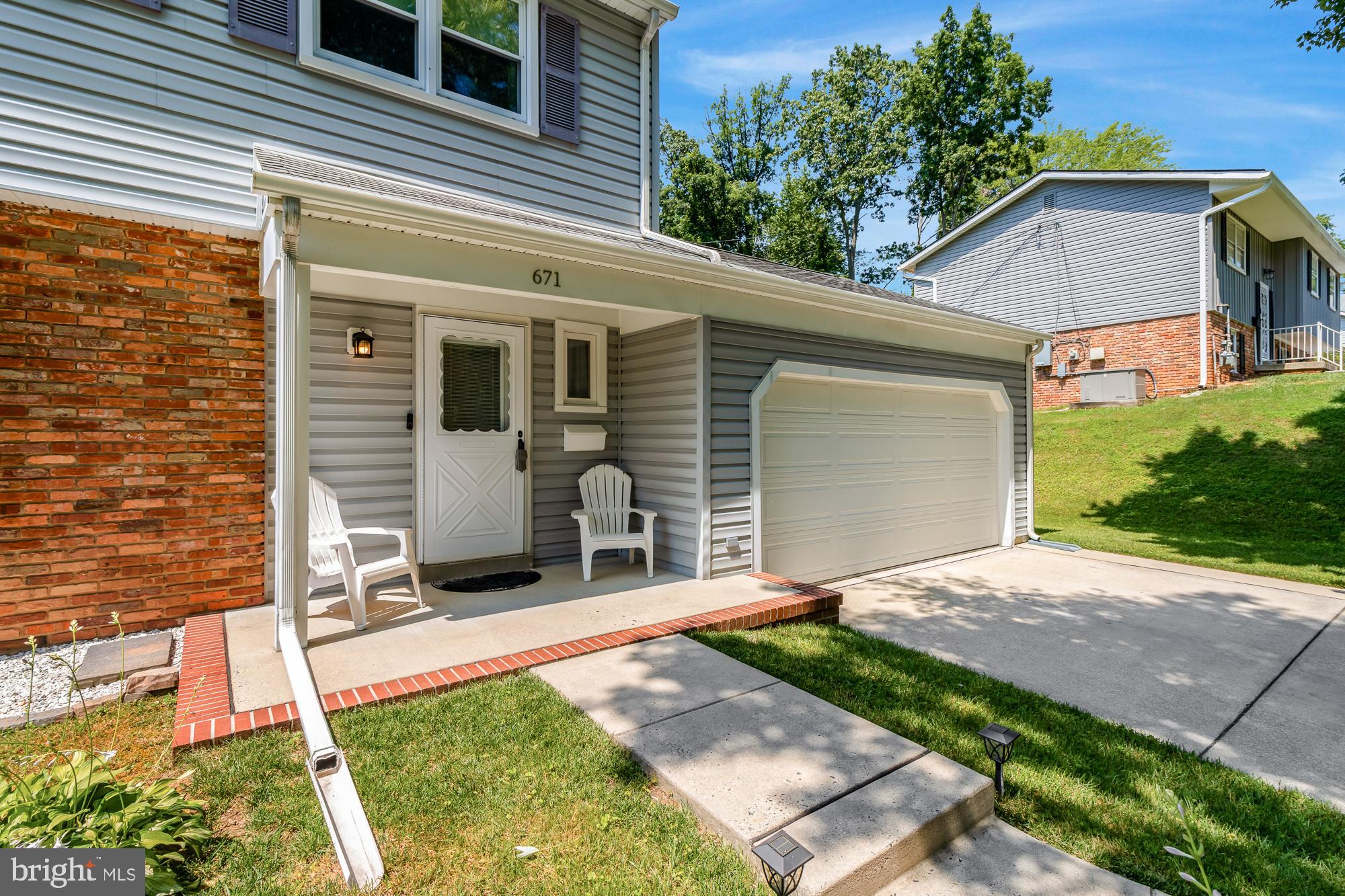 671 Trimble Road Joppa, MD 21085 - Photo 4 of 47 Covered Front Porch