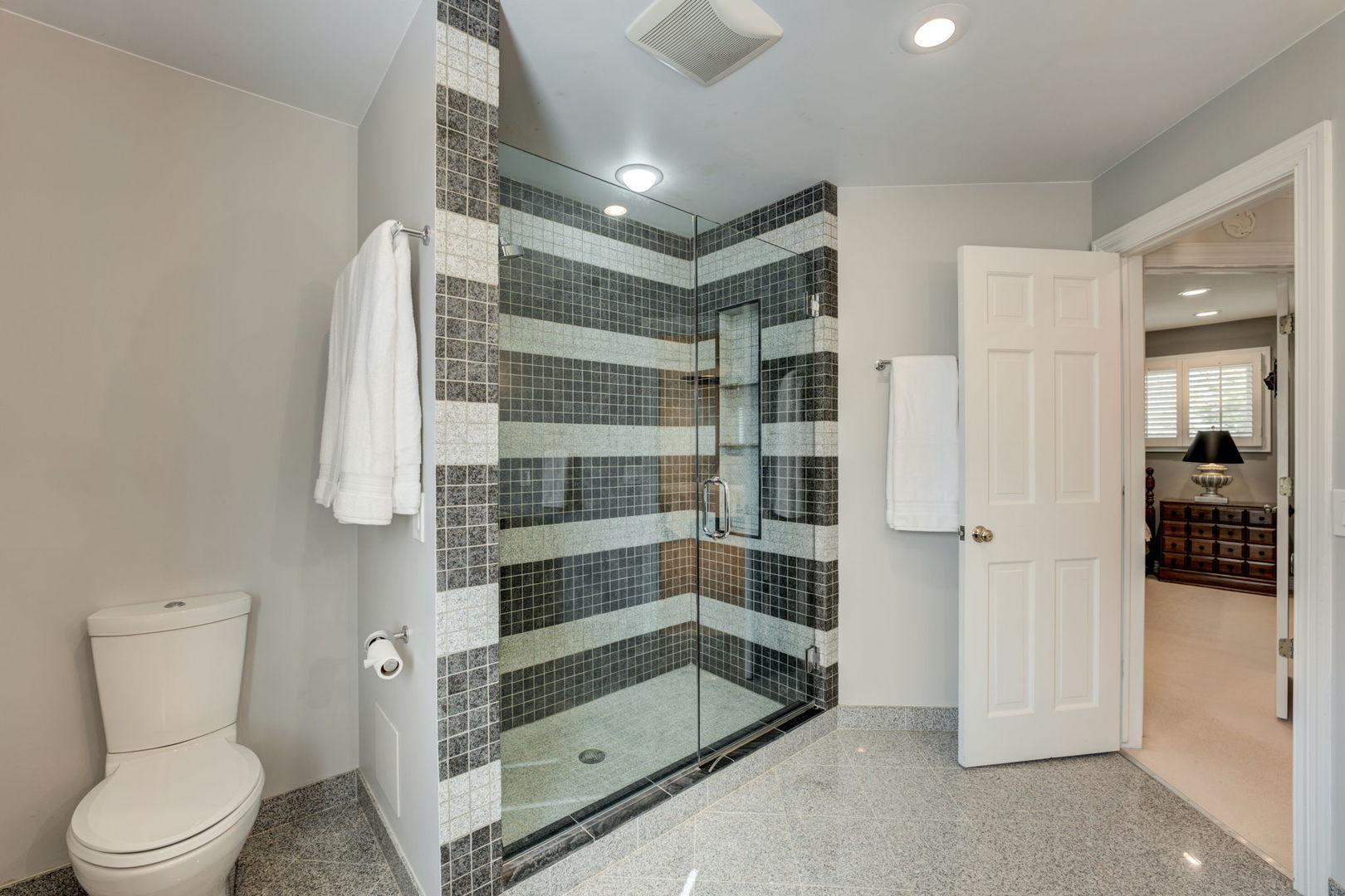 791 South Ridge Road Lake Forest, IL 60045 - Photo 30 of 40 a bathroom with a toilet and a shower