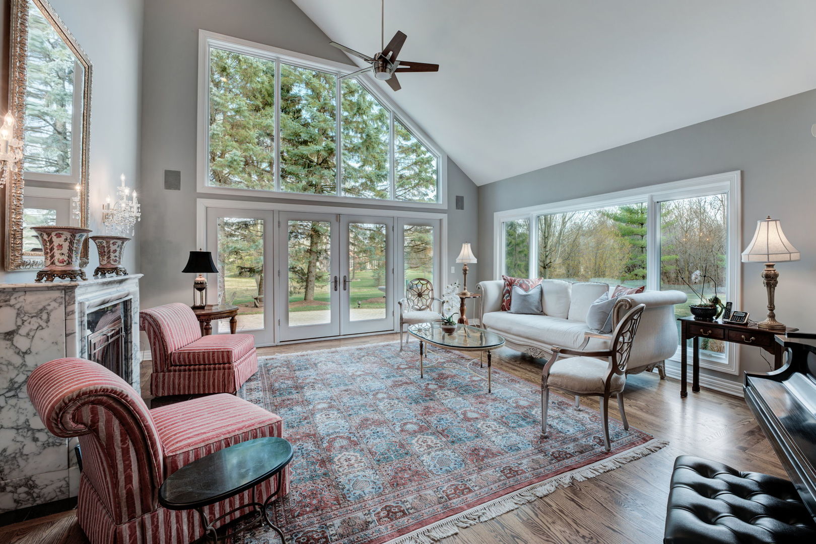 791 South Ridge Road Lake Forest, IL 60045 - Photo 4 of 40 a living room with furniture and a large window