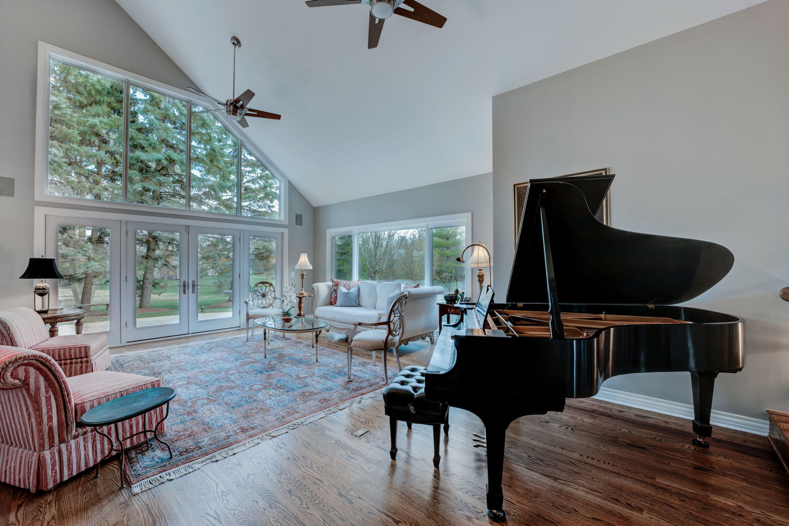 791 South Ridge Road Lake Forest, IL 60045 - Photo 5 of 40 a living room with furniture and a large window
