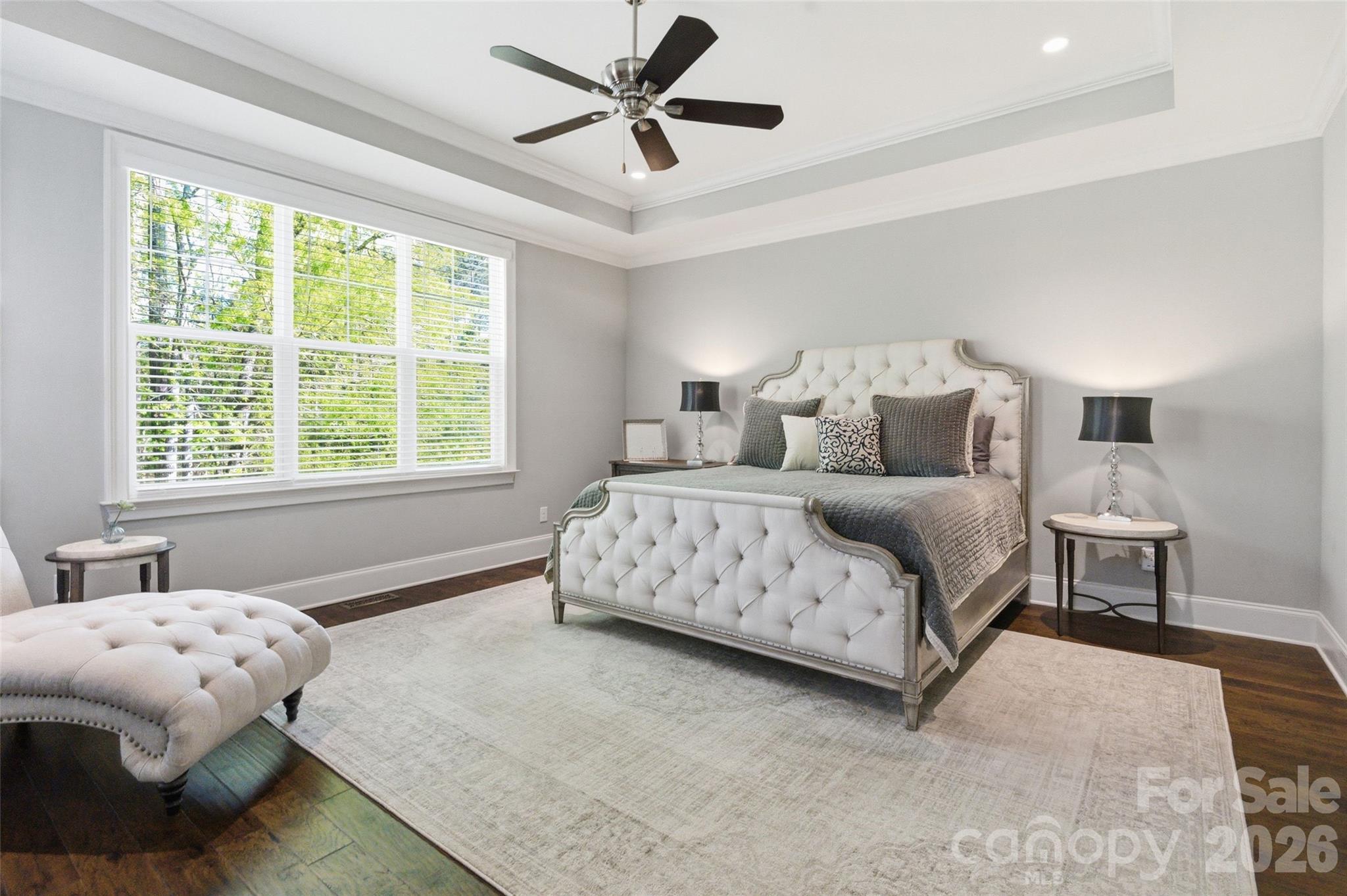 3097 Sherman Drive Lancaster, SC 29720 - Photo 22 of 48 a bedroom with a large bed and a large window