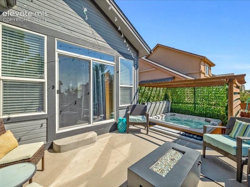 12113 Point Reyes Drive Peyton, CO 80831 - Photo 6 of 34 Upper Patio