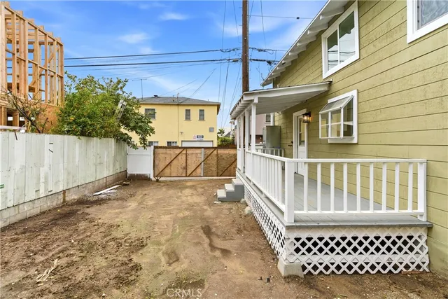 a view of a house with a porch