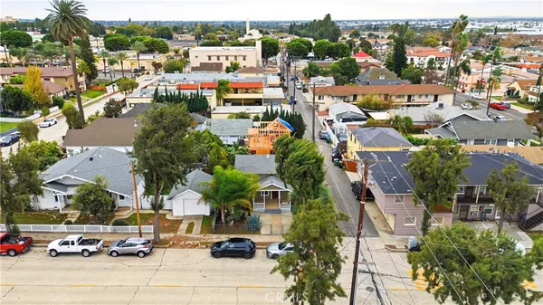 an aerial view of city