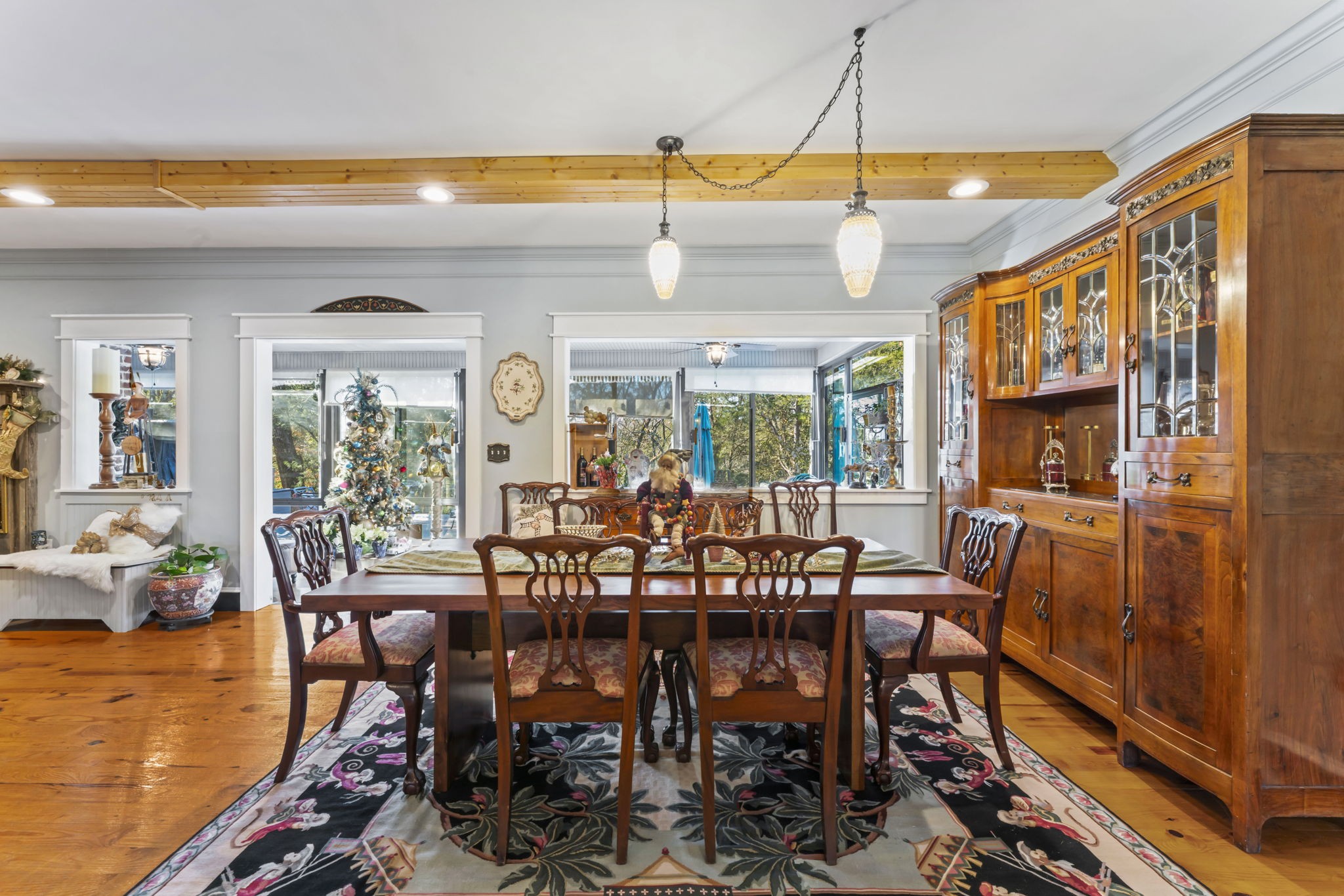 4701 Browns Mill Road Lascassas, TN 37085 - Photo 28 of 89 a view of a dining room with furniture window and outside view