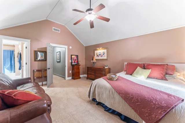 a view of city and mountain