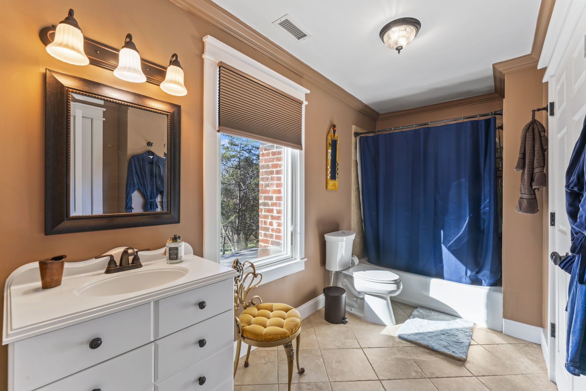 4701 Browns Mill Road Lascassas, TN 37085 - Photo 51 of 89 a bathroom with a sink and a mirror