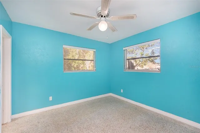 a view of a room with a washer and dryer