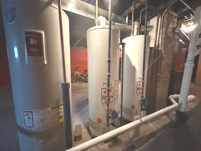 a room with gym equipment