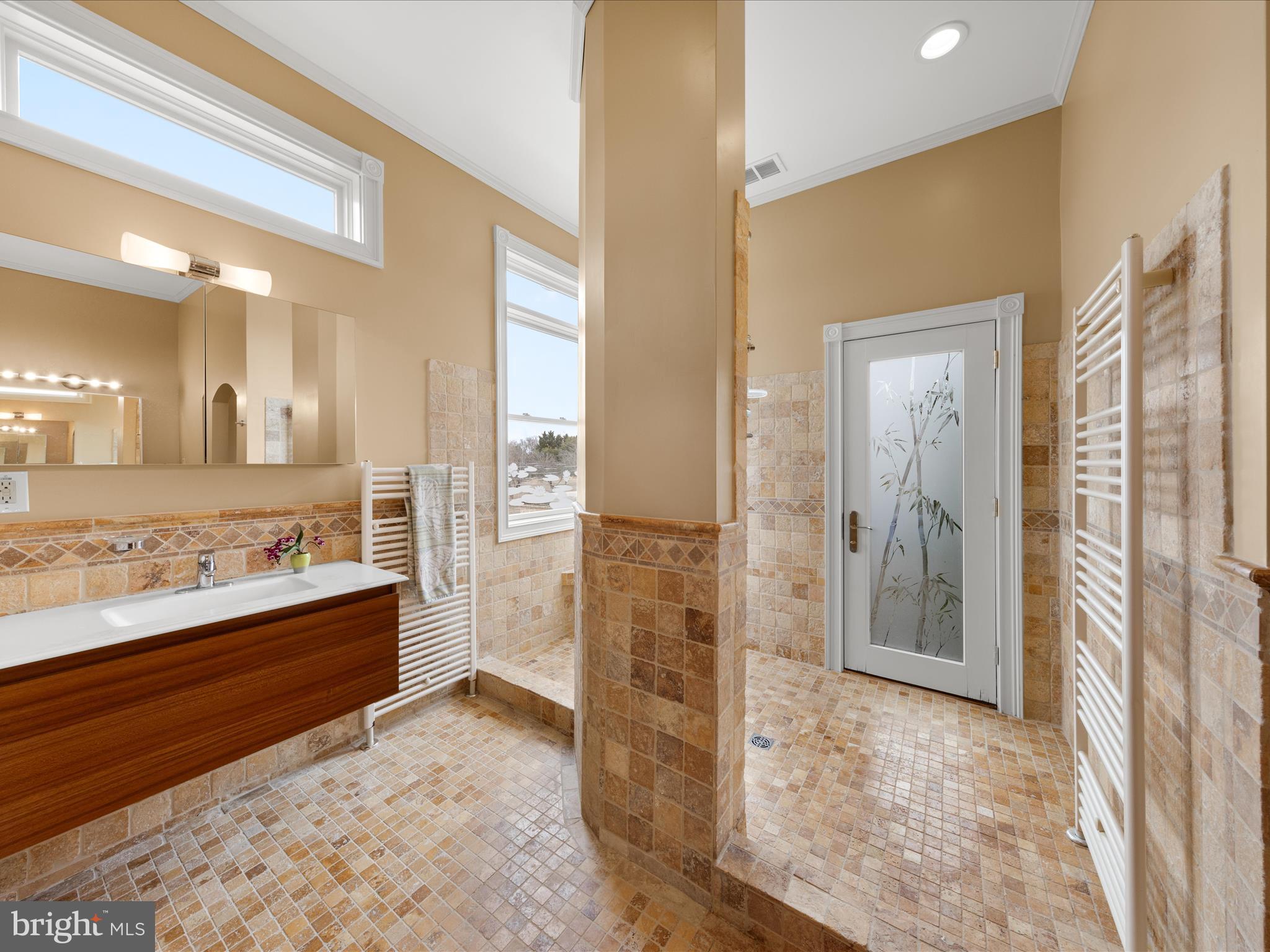 32828 Murray Road Dagsboro, DE 19939 - Photo 47 of 122 Window and door etched with water lilies & bambo