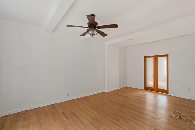 wooden floor in an empty room