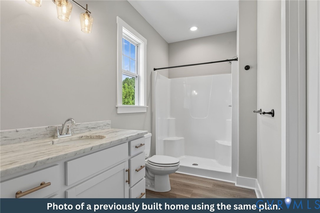 Tbd Lot E Briery Way Road Farmville, VA 23901 - Photo 8 of 13 LVP Flooring, Fiberglass Shower, WIC