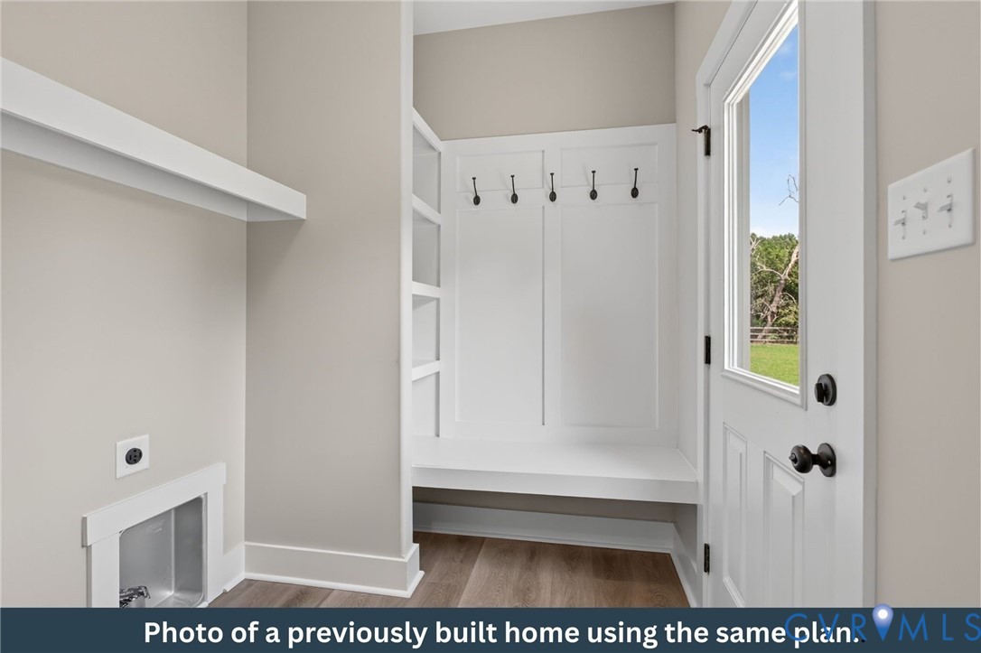 Tbd Lot E Briery Way Road Farmville, VA 23901 - Photo 10 of 13 Laundry Room with Drop Zone & Shelves