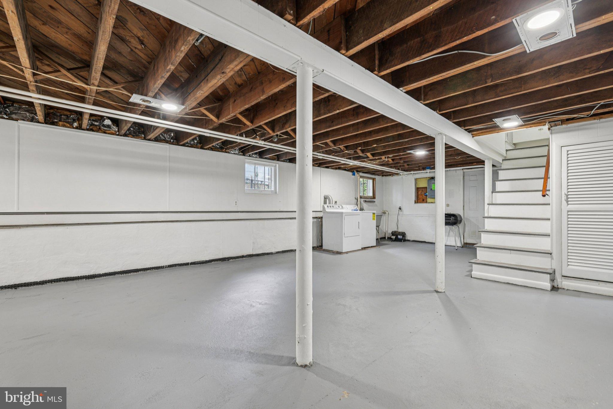 6907 Moyer Avenue Baltimore, MD 21234 - Photo 28 of 48 Spacious basement ready for your vision.