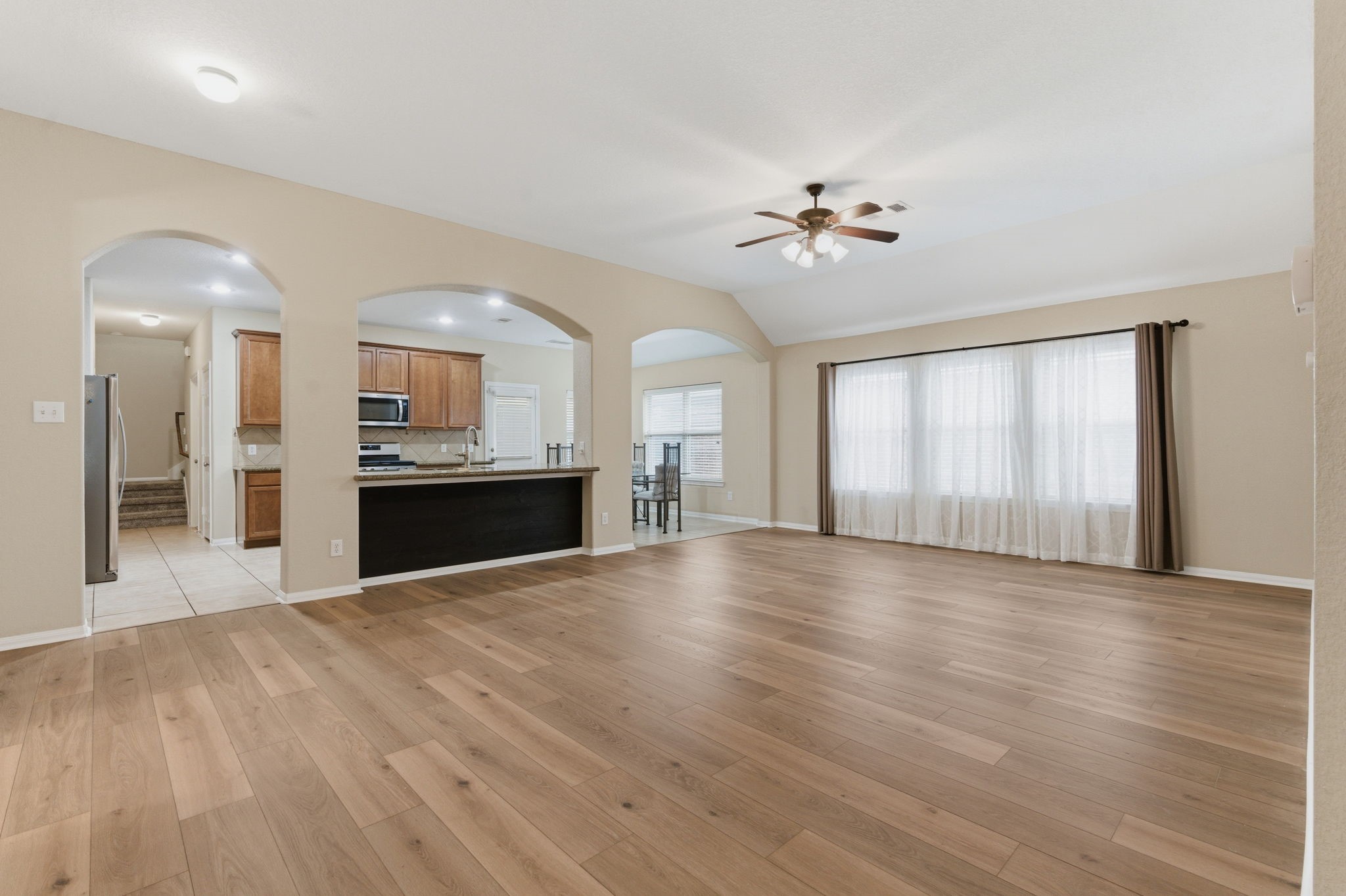 21822 Mount Hunt Drive Spring, TX 77388 - Photo 2 of 27 Beautiful floor upgrade in family room