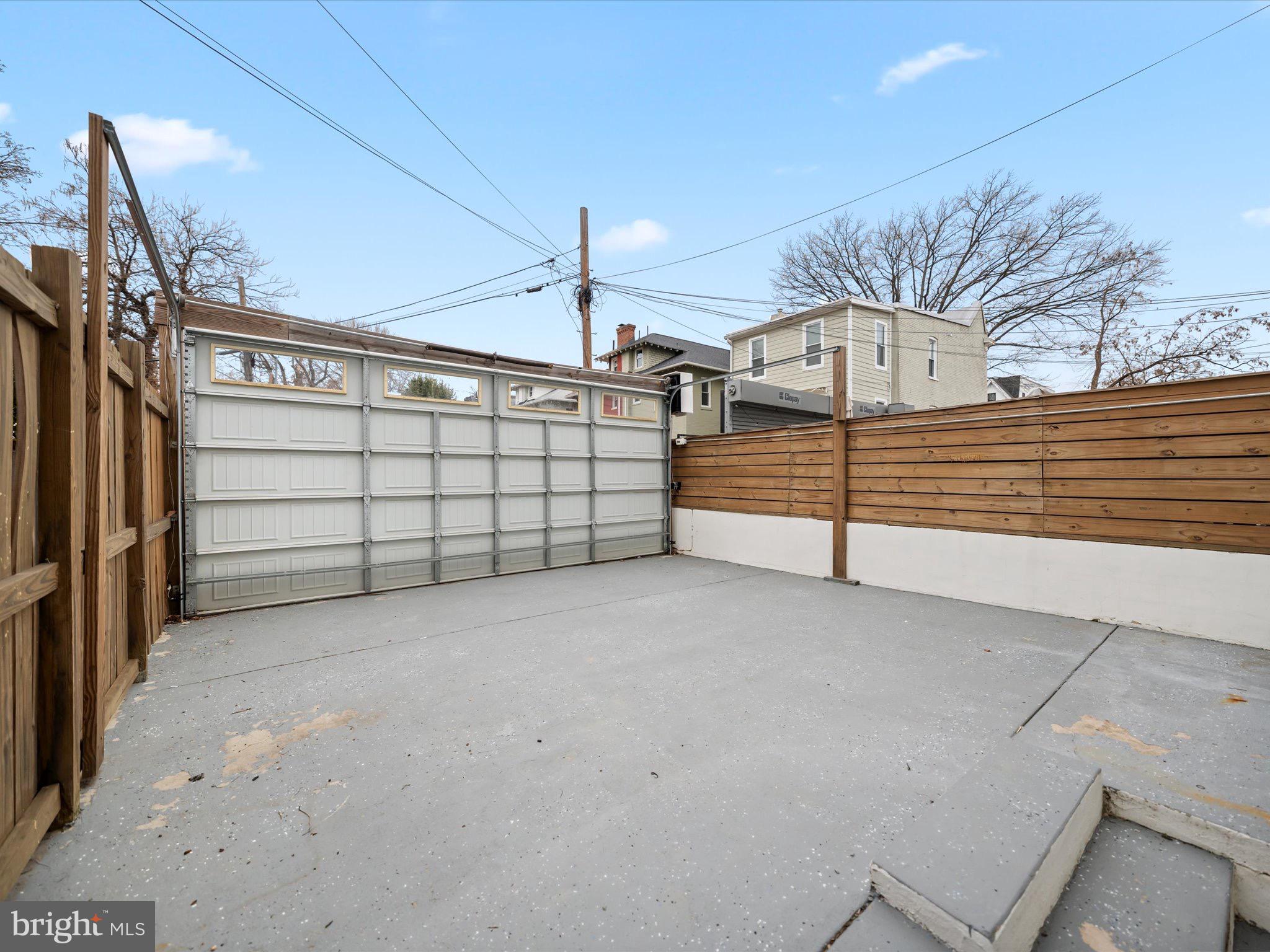509 Randolph Street Northwest, Unit 2 Washington, DC 20011 - Photo 18 of 23 a view of a garage