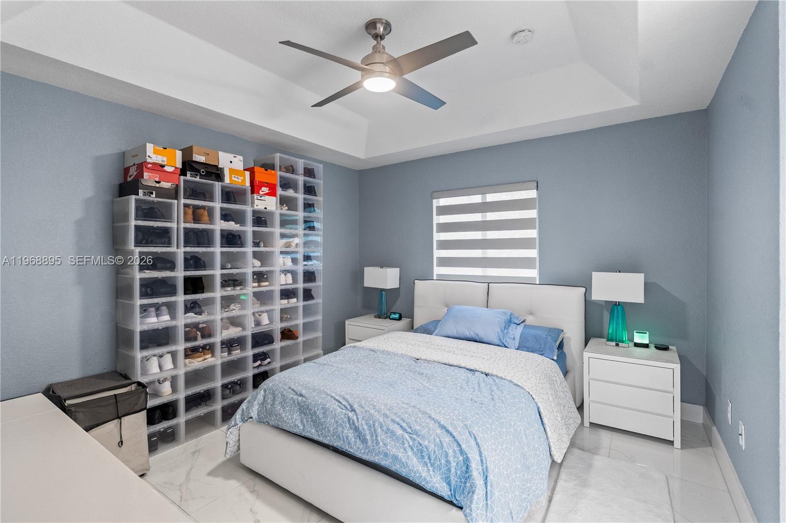 1621 Southeast 30th Street Homestead, FL 33035 - Photo 14 of 20 a bedroom with a bed and a window