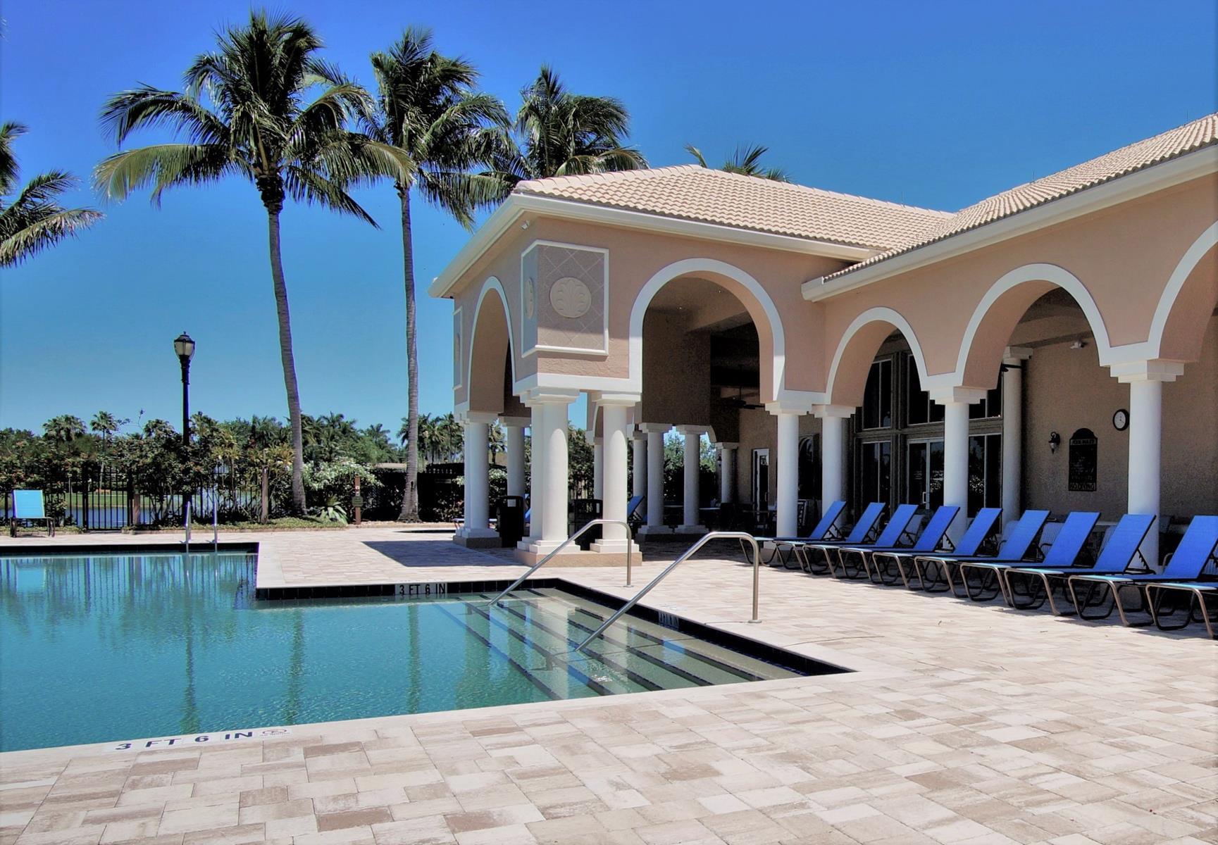 4688 Manderly Drive Wellington, FL 33449 - Photo 49 of 55 a view of outdoor space yard and swimming pool