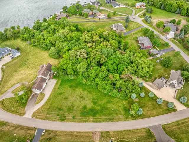 a view of swimming pool from a yard