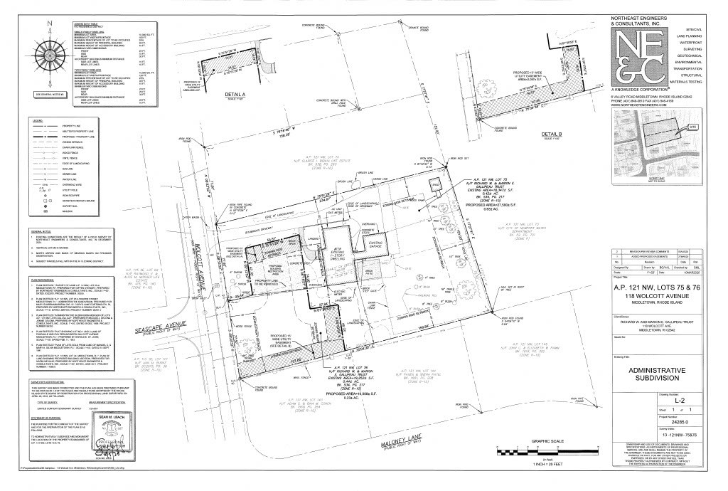 0 Wolcott Avenue Middletown, RI 02842 - Photo 2 of 5 Subdivision Map