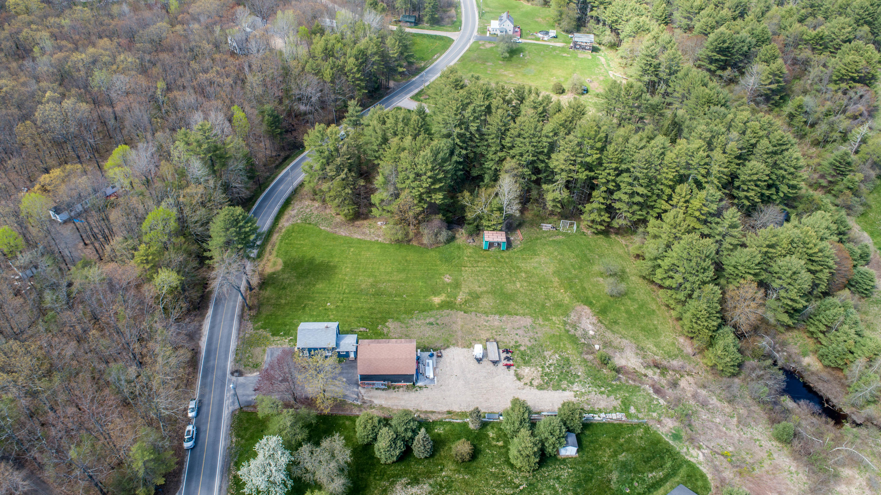 570 Old Post Road Arundel, ME 04046 - Photo 38 of 40 Aerial