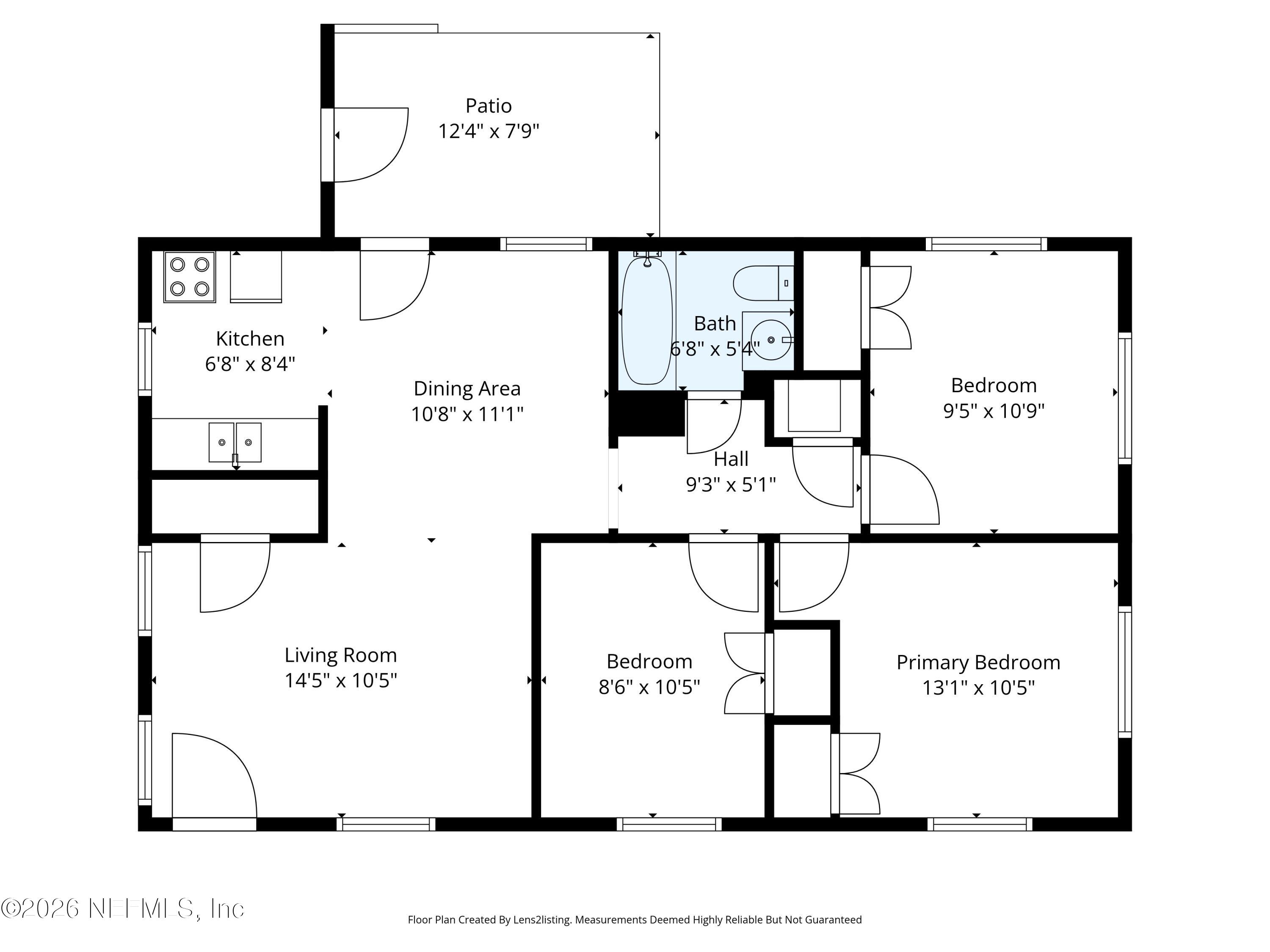7143 King Arthur Road North Jacksonville, FL 32211 - Photo 18 of 18 Floor Plan