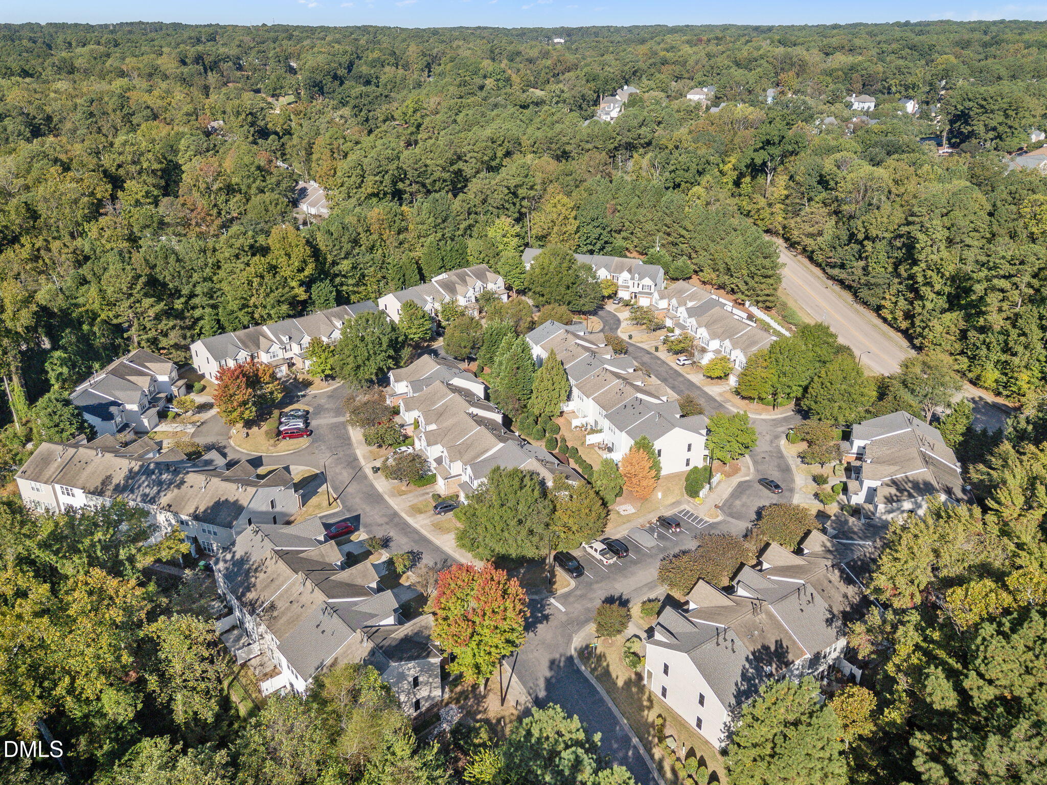 7008 Racine Way Raleigh, NC 27690 - Photo 14 of 36 an aerial view of a