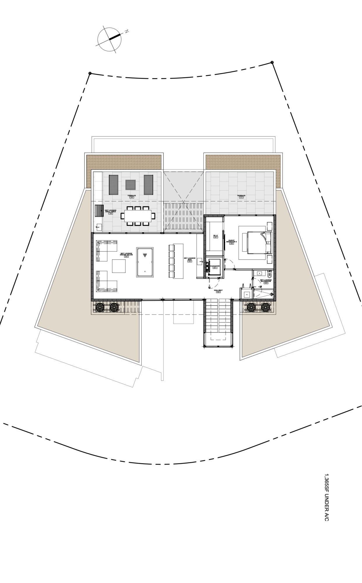 651 Golden Harbour Drive Boca Raton, FL 33432 - Photo 16 of 16 Floor Plan Level 3