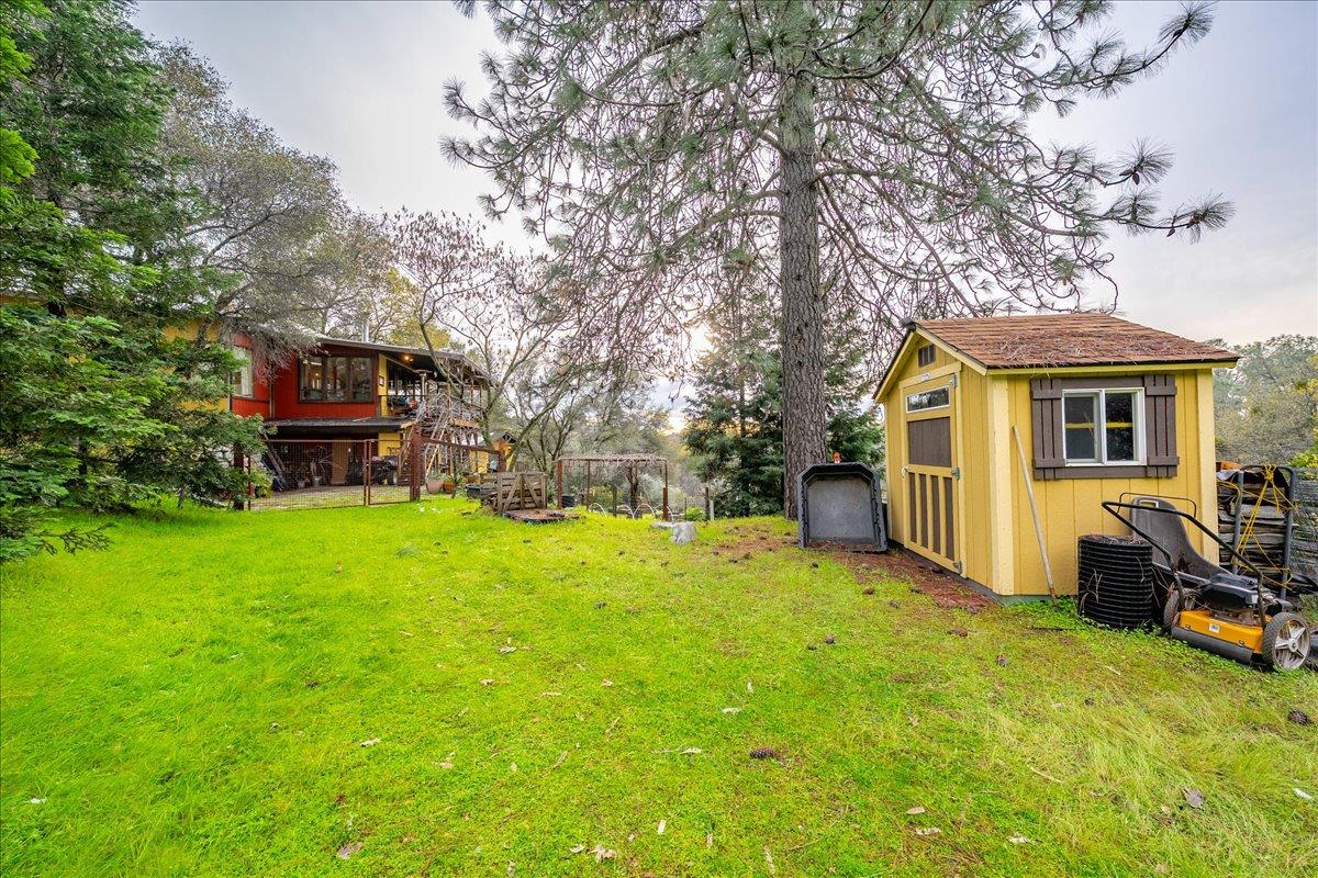 2244 Windmill Court Cool, CA 95614 - Photo 55 of 73 a view of a house with backyard and a tree