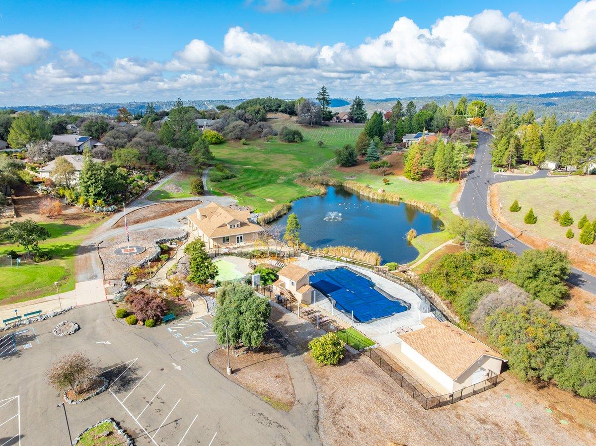 2244 Windmill Court Cool, CA 95614 - Photo 68 of 73 an aerial view of a house with yard ocean and mountain view in back