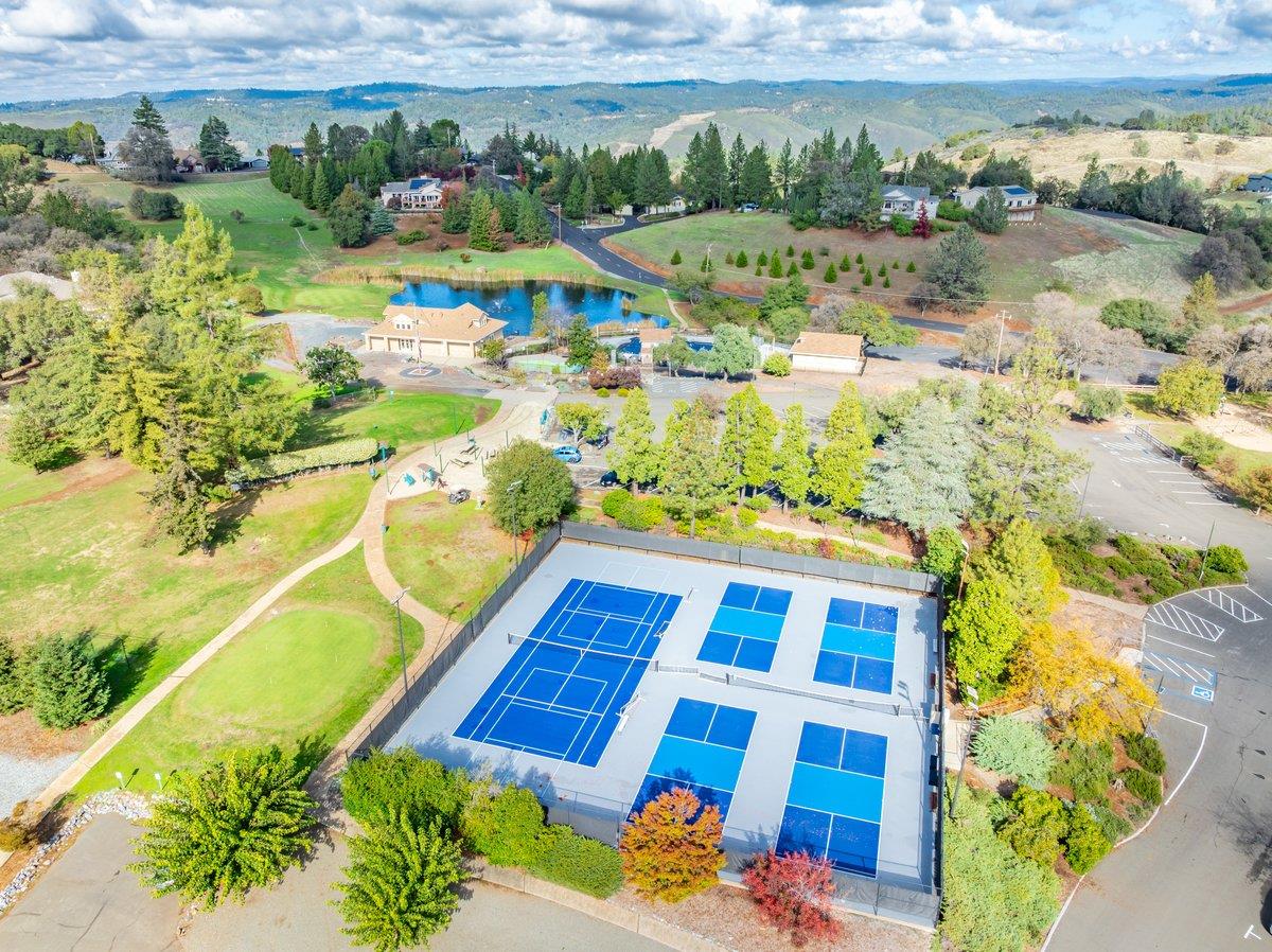 2244 Windmill Court Cool, CA 95614 - Photo 69 of 73 a view of swimming pool with a yard and seating area