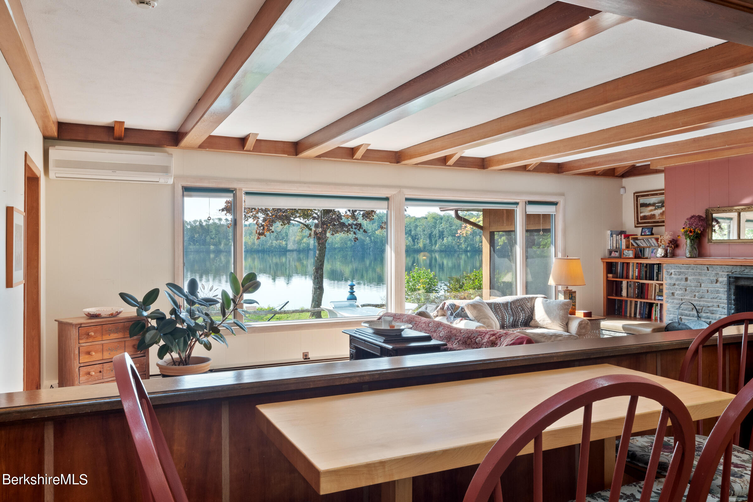 61 Bramble Lane Lenox, MA 01240 - Photo 16 of 42 a dining room with furniture and window