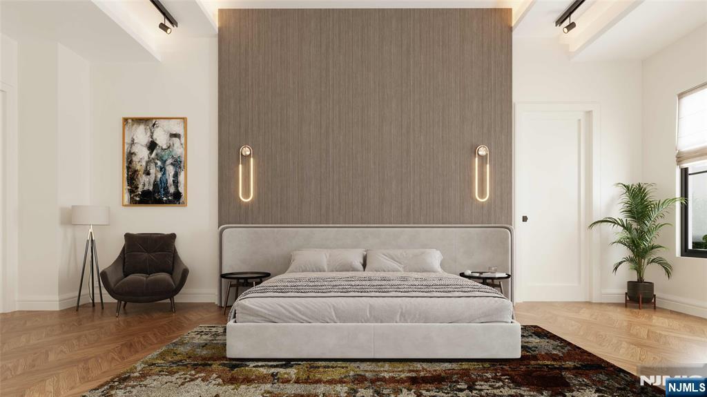 379 Anderson Avenue Alpine, NJ 07620 - Photo 4 of 14 a spacious bedroom with a bed and a couch