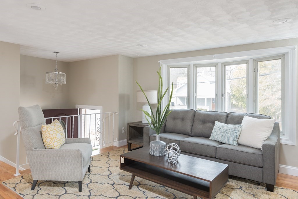 299 Center Street Randolph, MA 02368 - Photo 5 of 32 a living room with furniture and a large window