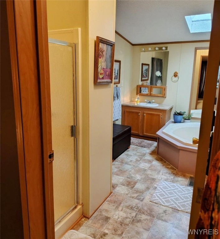 1186 Vinewood Drive Lockport Town, NY 14094 - Photo 14 of 23 Primary bedroom has private ensuite bath with sepa