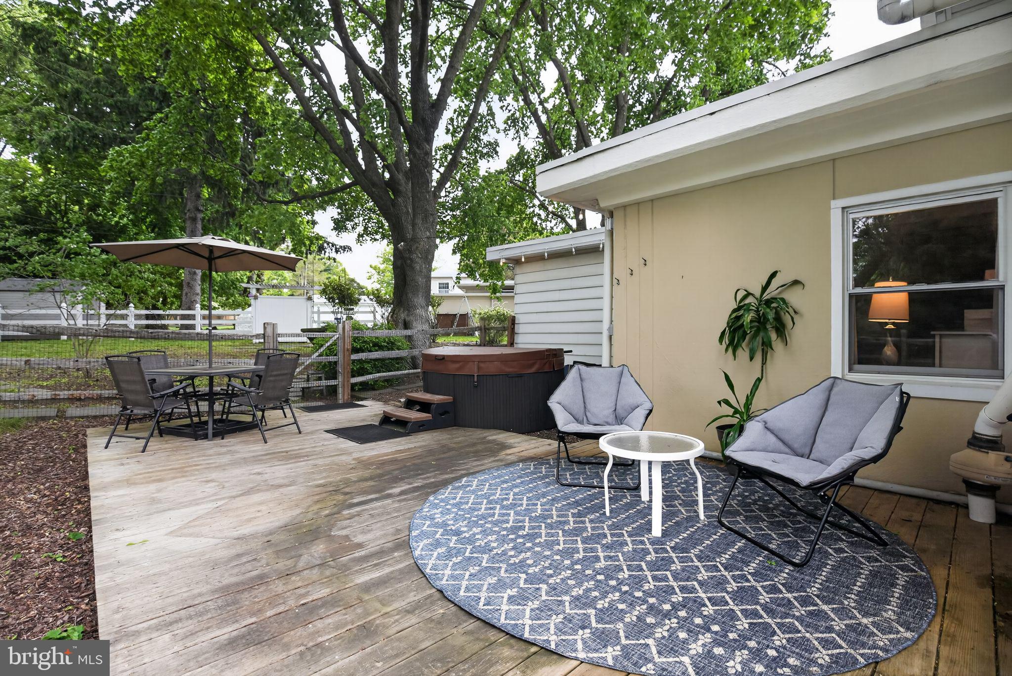 8309 MacArthur Road Glenside, PA 19038 - Photo 29 of 36 Deck with hot tub