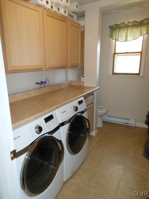 245 Maplewood Road Wind Gap, PA 18091 - Photo 11 of 15 a utility room with dryer and washer