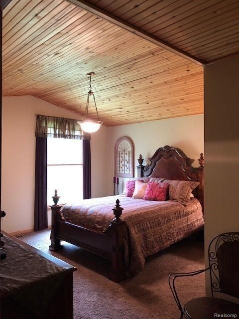 3250 Mason Road Howell, MI 48843 - Photo 19 of 50 Main floor master has vaulted wood ceiling!