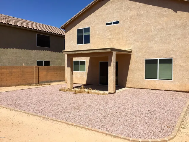 a house with a outdoor space