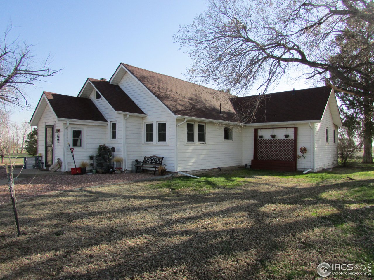 3669 County Road 45 Hudson, CO 80642 - Photo 25 of 25 a view of a house with a yard