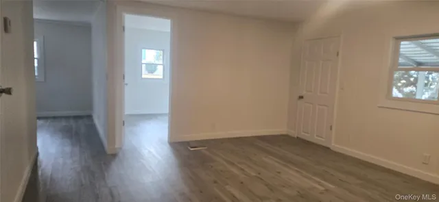 wooden floor in an empty room