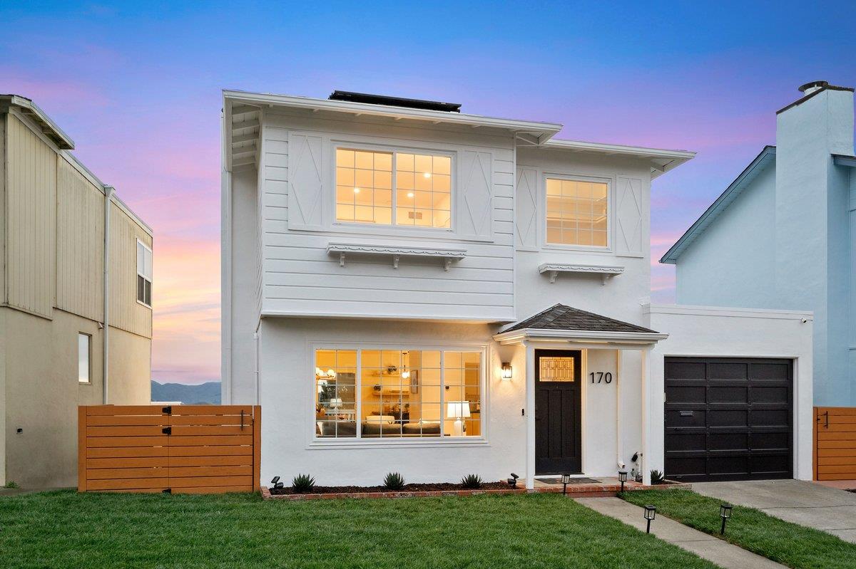 170 Beachview Avenue Pacifica, CA 94044 - Photo 15 of 85 a front view of a house with a yard