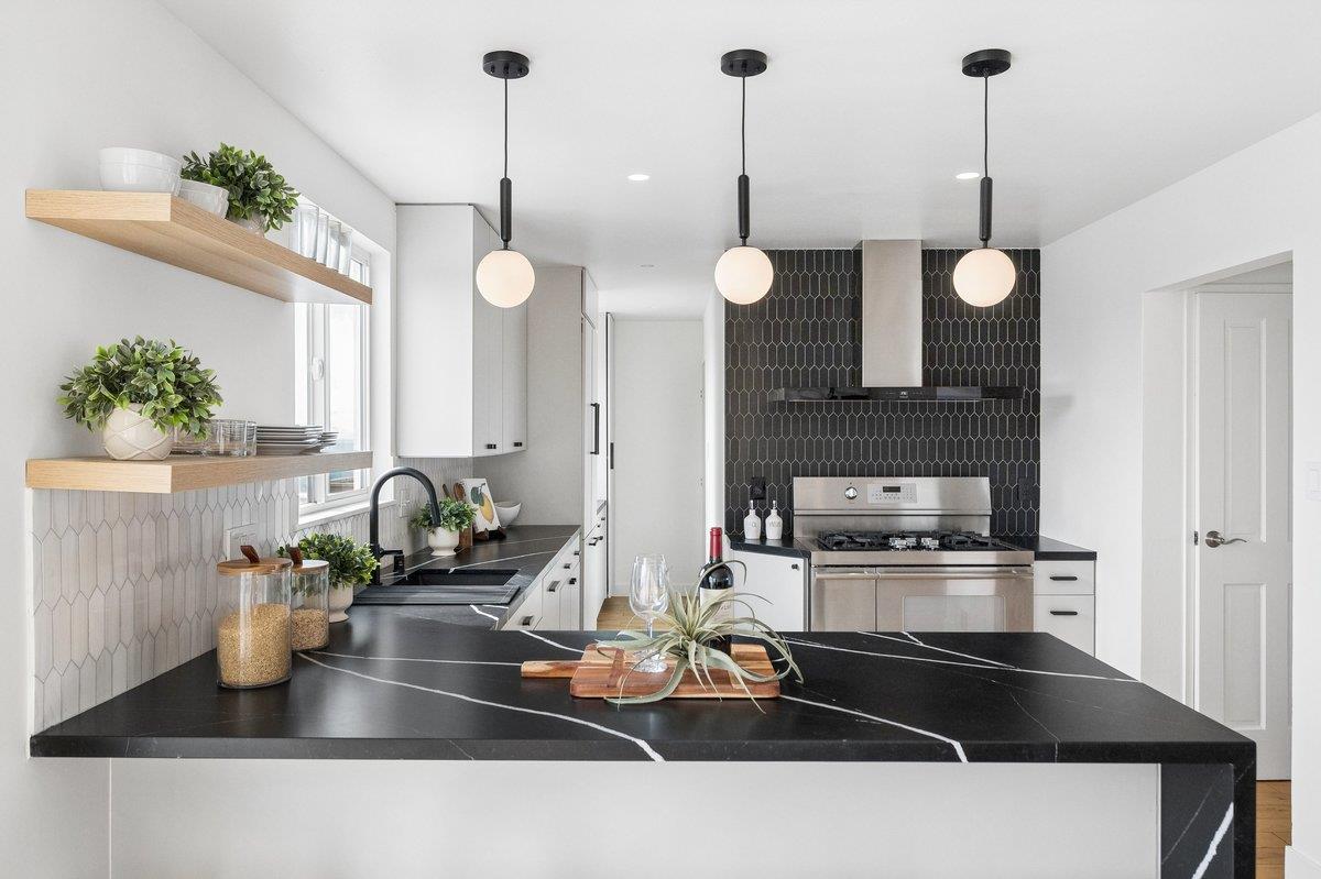 170 Beachview Avenue Pacifica, CA 94044 - Photo 43 of 85 a kitchen with a sink a stove and cabinets