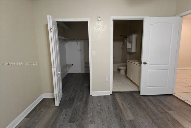 wooden floor in an empty room