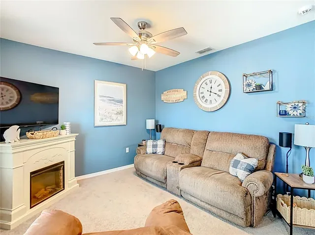 a bed room with a bed and a couch